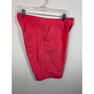Mens Bright Red Cargo Shorts With Button Details Lc Waikiki size 38